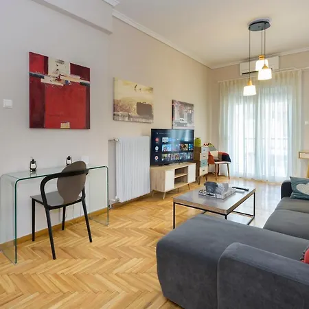 Cosy 2br Flat Near Ampelokipoi Station & Hospitals * Αθήνα